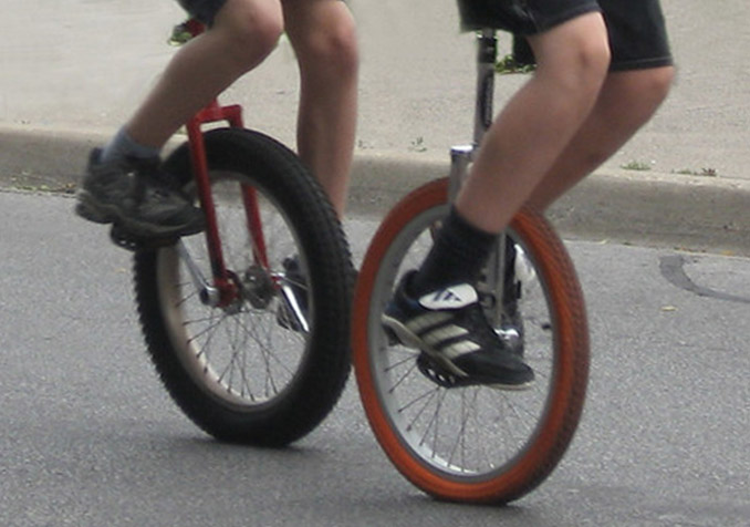 Can you commute on a unicycle