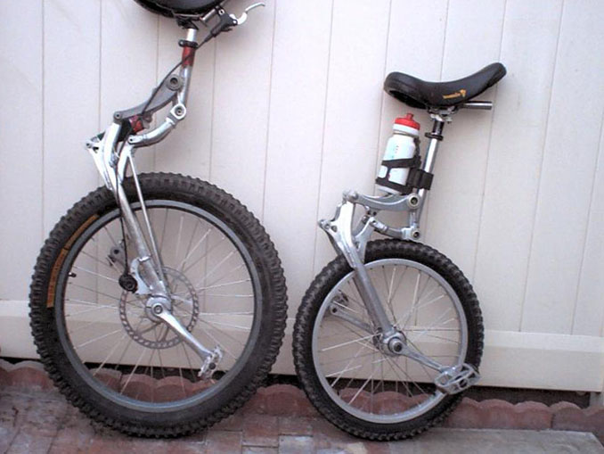 Suspension Options for Unicycles